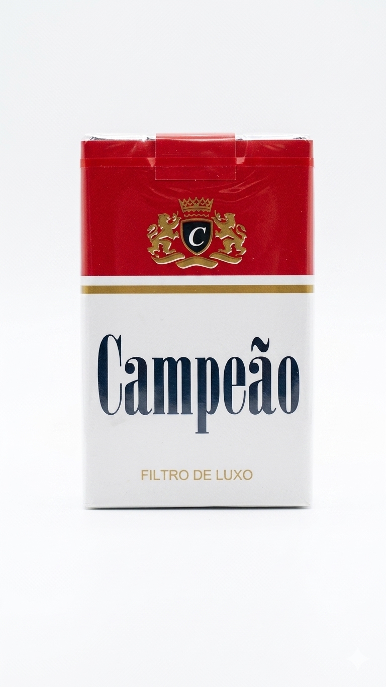 CIGARROS CAMPEÃO FILTRO DE LUXO 20UN CAJA
