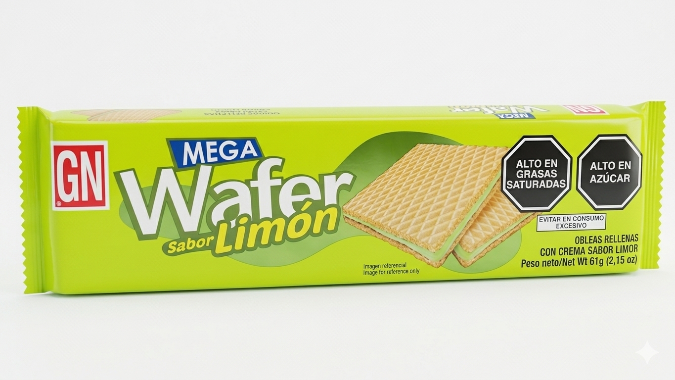 MEGA WAFER SABOR A LIMÓN GN(61G)