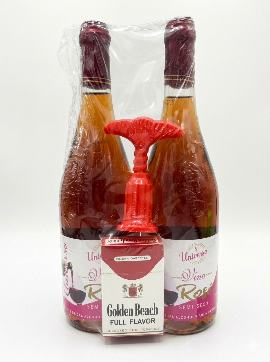 PACK DUPLO UNIVERSO VINO ROSÉ SEMI SECO